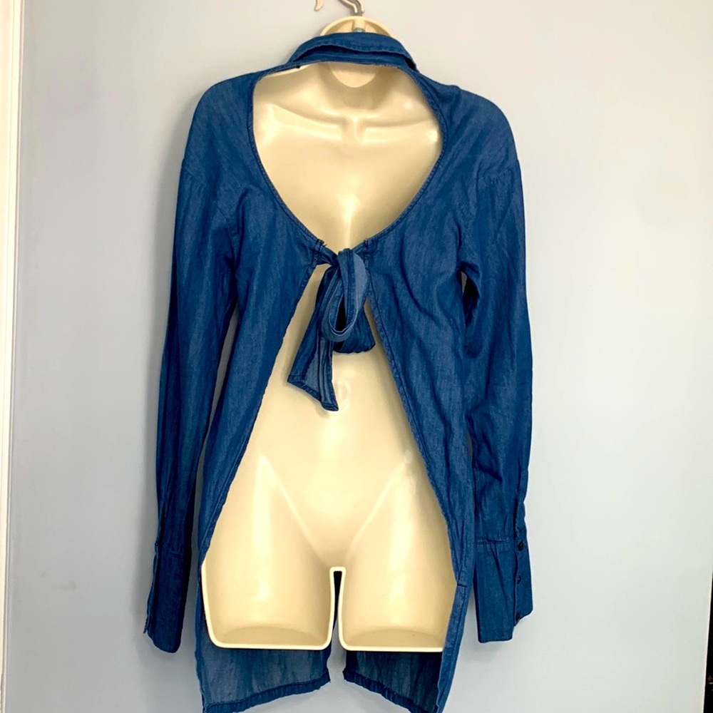 THRILL JEANS Denim top M